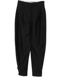 Rohe - Pleated Button-Cuff Trousers - Lyst
