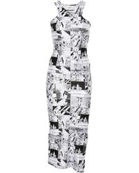 Coperni - Kleid Mit Cartoon-Print - Lyst
