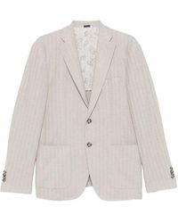 Manuel Ritz - Buttoned Pocket Blazer - Lyst