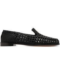 Dragon Diffusion - Woven Leather Loafers - Lyst