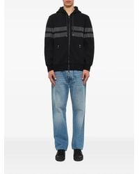 Neil Barrett - Panelled Hoodie - Lyst