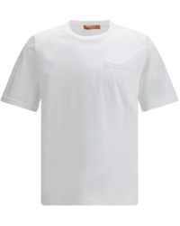 Cruna - Crew-Neck Patch Pocket T-Shirt - Lyst