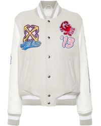 Off-White c/o Virgil Abloh - Jacket With Logo - Lyst