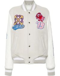 Off-White c/o Virgil Abloh - Jacket With Logo - Lyst