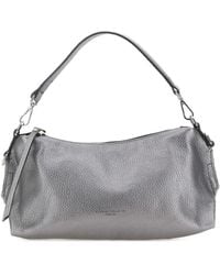 Gianni Chiarini - Metallic-Schultertasche Mit Henkel - Lyst