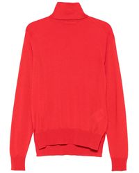 Jil Sander - Turtleneck Knitted Sweater - Lyst