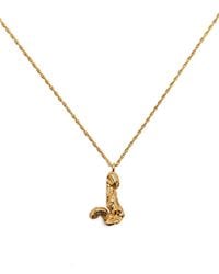 Loveness Lee - J Alphabet-Charm Necklace - Lyst