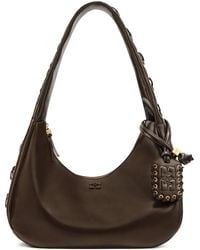 Ganni - Charm-Detail Shoulder Bag - Lyst