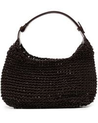 Low Classic - Interwoven Leather Clutch Bag - Lyst