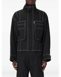 Bonsai - Contrast-Stitch Pocket-Detail Jacket - Lyst