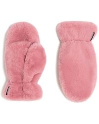 Apparis - Coco Faux-Fur Gloves - Lyst