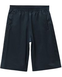 Alexander Wang - Perforated-Logo Shorts - Lyst