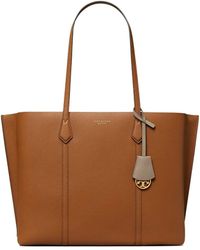 Tory Burch - Perry Leather Tote - Lyst