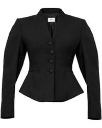Nissa - Tailored Wool V-Neck Jacket - Lyst