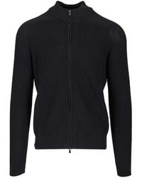 Al Duca d'Aosta - Zip-Up Cardigan - Lyst