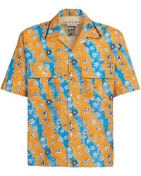 Marni - Chemise À Fleurs - Lyst