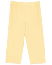Homme Plissé Issey Miyake - Tailored Pleats Cropped Trousers - Lyst