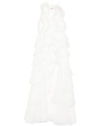 Aje. - Cleo Ruffled Gown Maxi Dress - Lyst