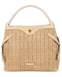 Gianni Chiarini - Sac Cabas Claudette À Design Tressé - Lyst