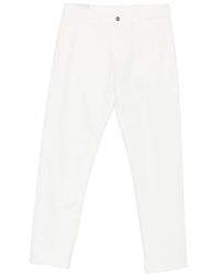 Dondup - Pantalon Droit À Patch Logo Oliver - Lyst