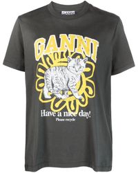 Ganni - T-shirts And Polos - Lyst
