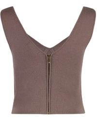 SABLYN - Top Met V-Hals - Lyst