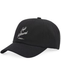 Café Kitsuné - Logo-Embroidered Baseball Cap - Lyst