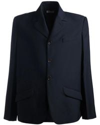 Bally - Blazer Met Enkele Rij Knopen - Lyst