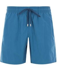 Vilebrequin - Logo-Patch Swim Shorts - Lyst