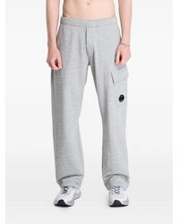 C.P. Company - Diagonal Raised Fleece Cargo Pants - Lyst