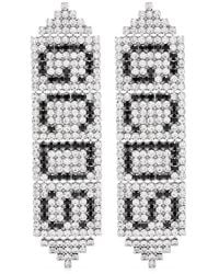 Gcds - Logo Earrings - Lyst
