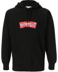 Supreme - X Commes Des Garçons Logo-Print Hoodie - Lyst
