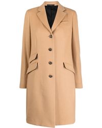 Paul Smith - Notched-collar Wool Coat - Lyst