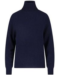 Ma'ry'ya - Roll-Neck Raglan-Sleeve Sweater - Lyst