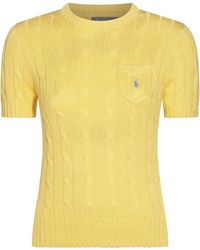 Polo Ralph Lauren - T-Shirt aus Baumwolle - Lyst