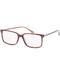 Calvin Klein - Rectangle-Frame Glasses - Lyst
