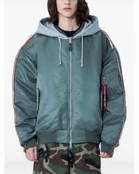 Vetements - Integrated-Hood Bomber Jacket - Lyst