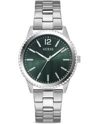 Guess - Tone Analog Watch - Lyst