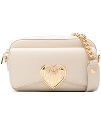 Love Moschino - Heart-Embellished Shoulder Bag - Lyst