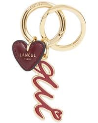 Lancel - Heart Keyring - Lyst