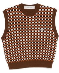 Golden Goose - Roby Check-Pattern Vest - Lyst