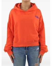 Follovers - Logo-Embroidered Hoodie - Lyst