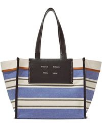 Proenza Schouler - Morris Stripe-pattern Tote Bag - Lyst