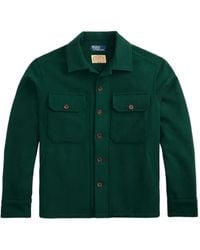 Polo Ralph Lauren - エルボーパッチ シャツジャケット - Lyst