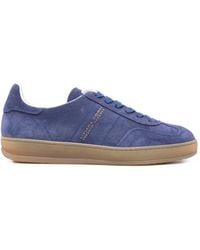 Liviana Conti - Logo-Print Suede Sneakers - Lyst