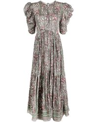 Isabel Marant - Maxi-jurk Met Paisley-print - Lyst
