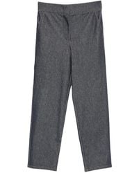 Max Mara - Pantalon Élastiqué À Patch Logo - Lyst