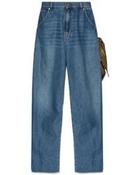 DARKPARK - Scarf-Detail Belt-Loop Jeans - Lyst