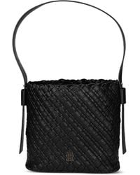 Tommy Hilfiger - Woven Strap Shoulder Bag - Lyst
