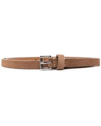 D4.0 - Double-Strap Leather Belt - Lyst